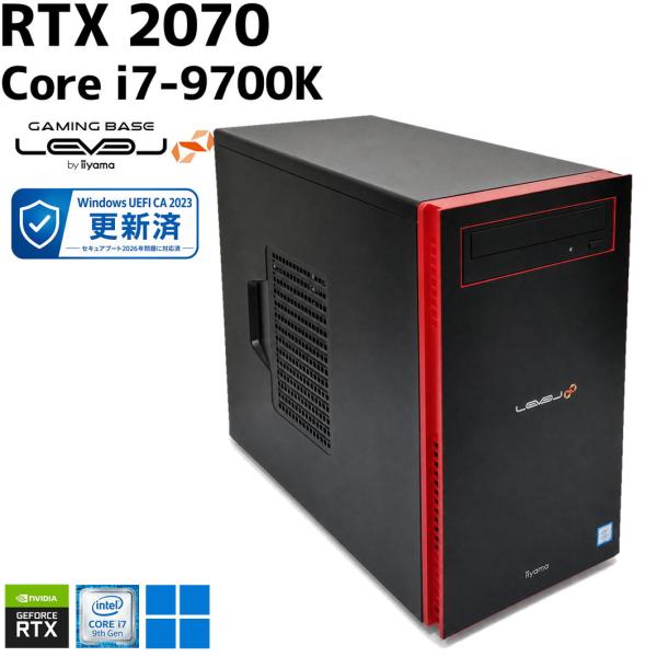 【中古ゲーミングPC】iiyama LEVEL∞ / GeForce RTX 2070 / Core...