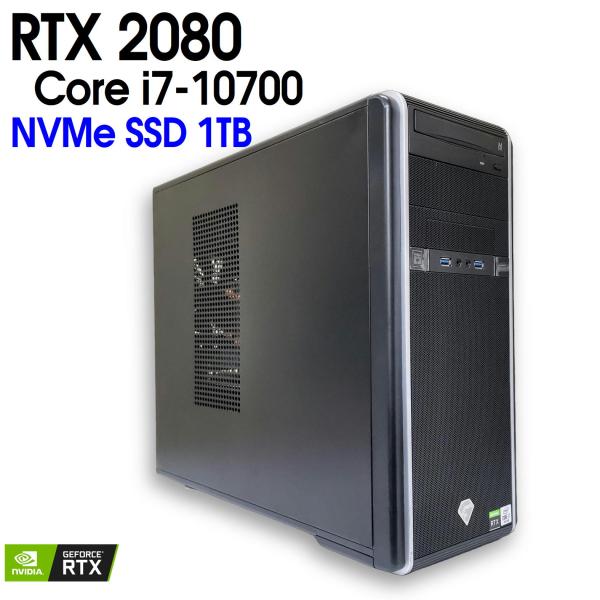【中古ゲーミングPC】TSUKUMO G-GEAR / GeForce RTX 2080 / Cor...