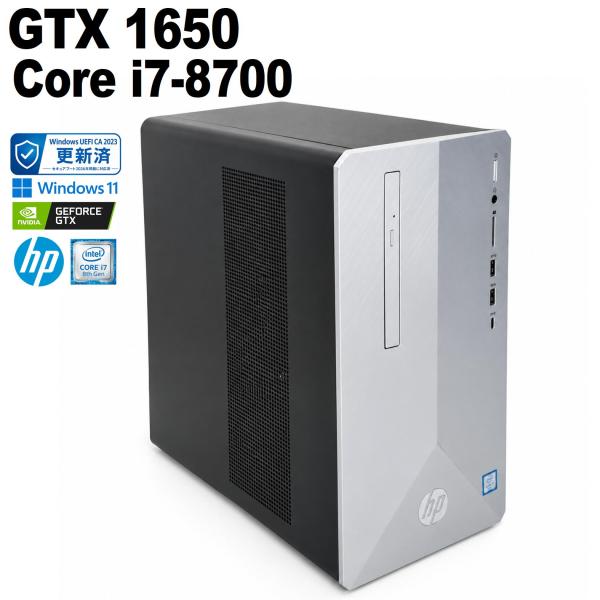 【中古ゲーミングPC】HP Pavilion Desktop PC / GeForce GTX 16...