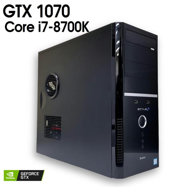 【中古ゲーミングPC】STYLE∞ / GeForce GTX 1070 / Core i7-870...