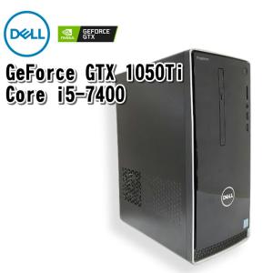 【中古ゲーミングPC】DELL Inspiron / GeForce GTX 1050Ti / Corei5-7400/ 16GB / SSD500GB(crucial)