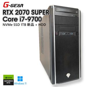 【中古ゲーミングPC】G-GEAR / GeForce RTX 2070 SUPER / Core ...