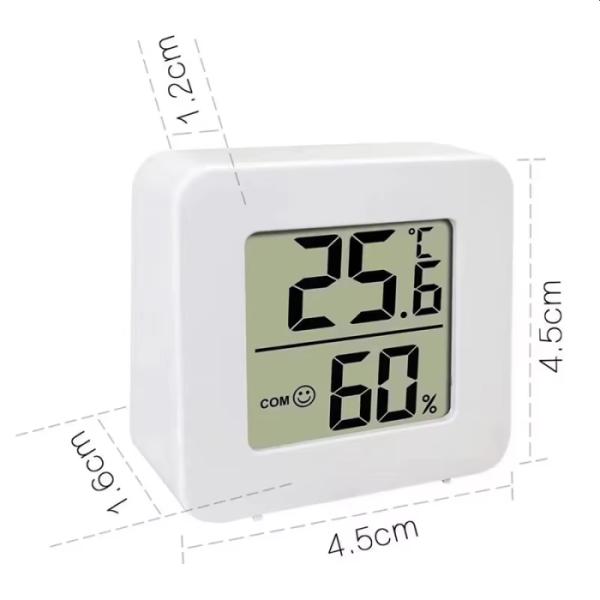 デジタル温湿度計 LCD コンパクトサイズ メール便送料無料 温度計・湿度計【R4】