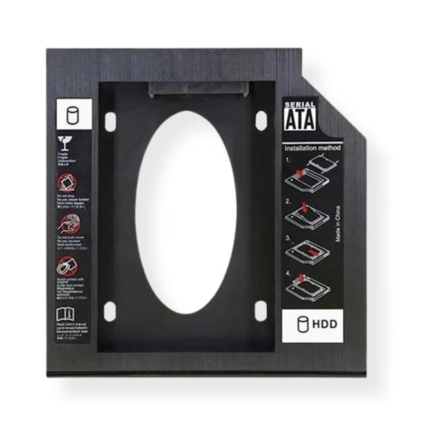 光学ドライブベイ用 HDD SSDマウンタ 9.5mm 置き換え SSDキャディ アダプタ SATA...