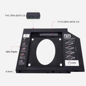 光学ドライブベイ用 HDD SSDマウンタ 9...の詳細画像2