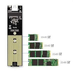 スケルトン M.2 SSD USB 外付けケー...の詳細画像3