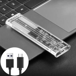 M.2 SSD USB クリア 外付けケース ...の詳細画像3