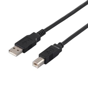 USBケーブル A-B USB2.0 ケーブル1m 【4本までメール便200円】プリンタなどの周辺機器とPCの接続に【C1】