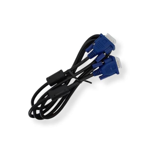 【未使用品】ディスプレイケーブル アナログRGB VGA コア付 約1m以上 D-Sub15ピン　モ...