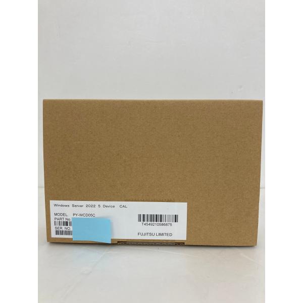 富士通 PY-WCD05C［Windows Server 2022 5 Device CAL］