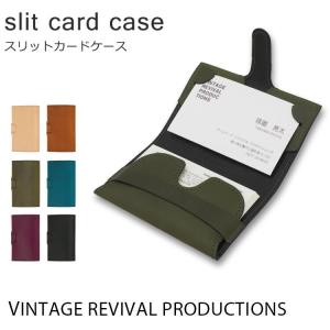 VINTAGE REVIVAL slit card case｜passage-mens