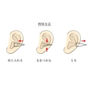 予約/究極の耳毛抜き 毛抜き 関魂 メール便無...の詳細画像1