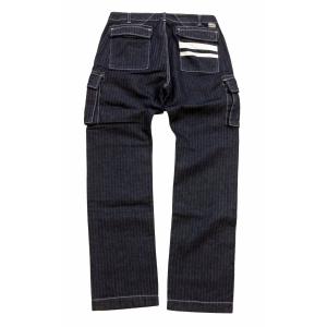 桃太郎ジーンズ MOMOTARO JEANS GTBヘリンボーン デニム カーゴパンツ 01-037｜passage-store