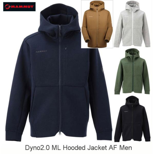 MAMMUT Dyno 2.0 ML Hooded Jacket AF Men コットンポリ ジップ...