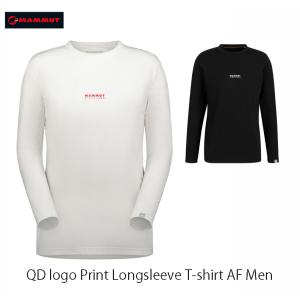 MAMMUT マムート QD Logo Print Longsleeve T-Shirt AF Men ロゴプリント ロングスリーブＴシャツ 1016-01030｜passage-store