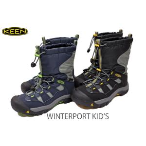 KEEN（キーン） ブーツ キッズ ウォータープルーフ 18-23.5cm 防水 透