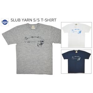 BUZZ RICKSON'S バズリクソンズ スラブ半袖プリントTシャツ SLUB YARN S/S T-SHIRT BR78734｜passage-store