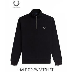 FRED PERRY（フレッドペリー） ハーフジップ スウェットシャツ M3574