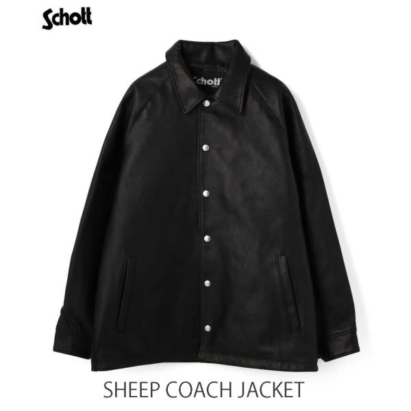 Schott ショット SHEEP COACH JACKET シープ コーチジャケット 312102...
