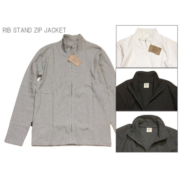 AVIREX アヴィレックス デイリー RIB STAND ZIP JACKETスタンドジップ リブ...