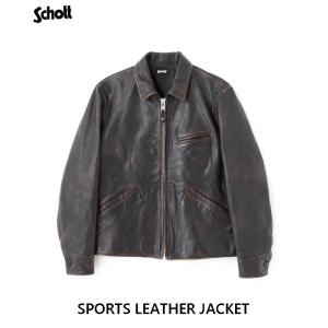 Schott◇シングルライダースジャケット/38/レザー/BLK/USA製/傷 Schott◇シングルライダースジャケット/38/レザー/BLK/USA製/傷