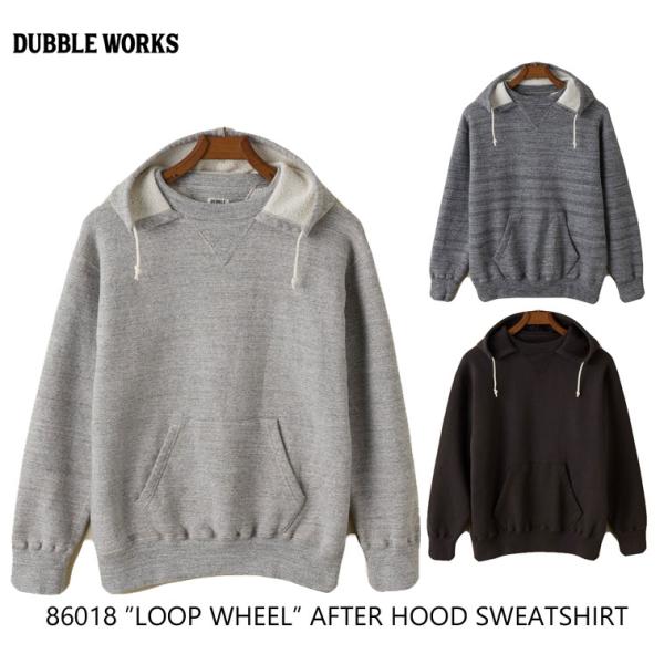 送料無料！DUBBLE WORKS ダブルワークス lot.86018 "LOOP WHEEL” A...