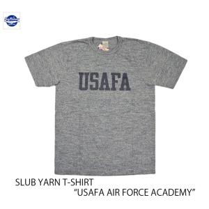BUZZ RICKSON'S バズリクソンズ SLUB YARN T-SHIRT "USAFA AIR FORCE ACADEMY" 半袖Tシャツ S/S T-SHIRT BR79180｜passage-store