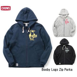 SALE！送料無料！CHUMS チャムス Booby Logo Zip Parka ブービーロゴ ジップパーカー CH00-1420 ￥12,980 スウェットパーカー｜passage-store