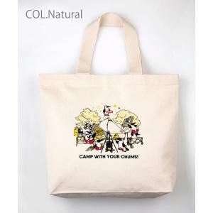 CHUMS チャムス Camp With Your CHUMS Canvas Tote キャンプウィズユアチャムスキャンバストート CH60-2969｜passage-store