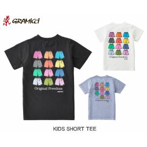 グラミチ GRAMICCI キッズ ショーツ Tシャツ KIDS SHORT TEE G2SK-T016