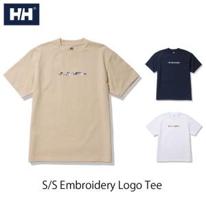 HELLY HANSEN ヘリーハンセン S/S Embroidery Logo Tee 半袖 エンブロイダリーロゴTシャツ HE62325｜passage-store