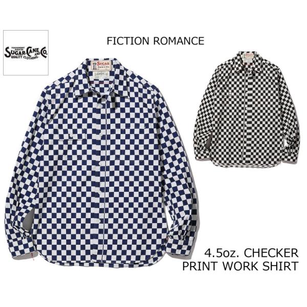SUGAR CANE シュガーケーン FICTION ROMANCE 4.5oz CHECKER P...