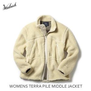 WOOLRICH ウールリッチ WOMENS TERRA PILE MIDDLE JACKET ウィ...