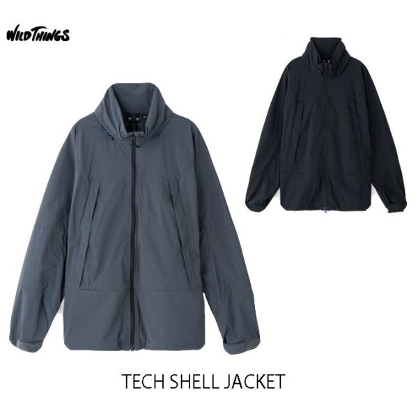 SALE！送料無料！WILD THINGS ワイルドシングス TECH SHELL JACKET テ...