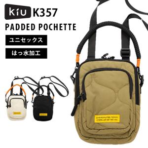 即納 KiU パデッドポシェット K357 キウ ポシェット バッグ ショルダーバッグ カジュアル 撥水 ブランド メンズ レディース サコッシュ｜passageshop