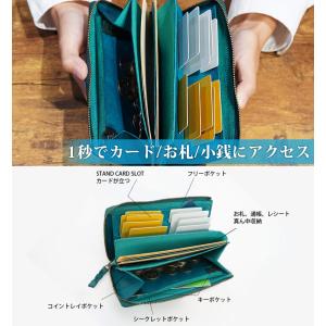 STUDIUM 1秒財布 長財布 本革 日本製...の詳細画像3