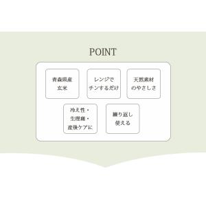 玄米カイロ 全身用 電子レンジ COCOFA ...の詳細画像5