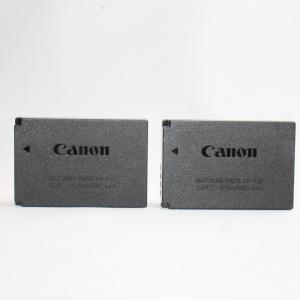 ２個セットでお買い得 純正品キャノン LP-E12 バッテリーパック
