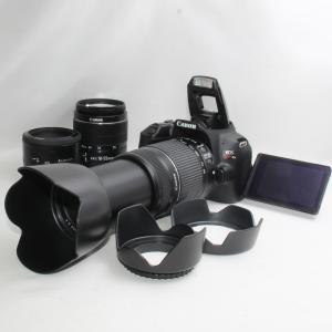キヤノン Canon EOS kiss X10  手振れ補正ダブル＋単焦点 トリプルレンズセット