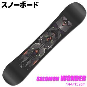 スノーボード レディース SALOMON 23-24 WONDER L47349100 144/152cm 板単品 オールマウンテン