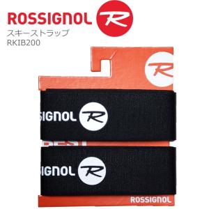 ロシニョール スキーバンド ROSSIGNOL スキーストラップ RKIB200 ブラック 2個入り｜passo