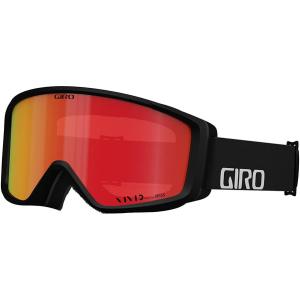 【アウトレット】スノーゴーグル GIRO 24-25 INDEX 2.0 AF 7137273 BLACK WORDMARK VIVID EMBER(S2) ダブルレンズ 型落ち 旧モデル