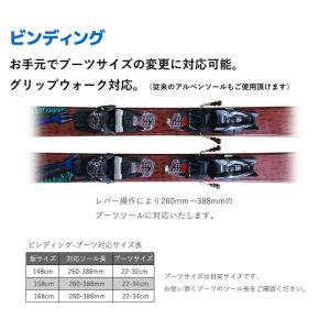 スキー 2点セット VOLKL 20-21 B...の詳細画像2