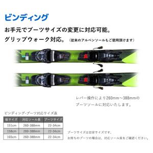スキー 2点セット メンズ VOLKL 22-...の詳細画像2