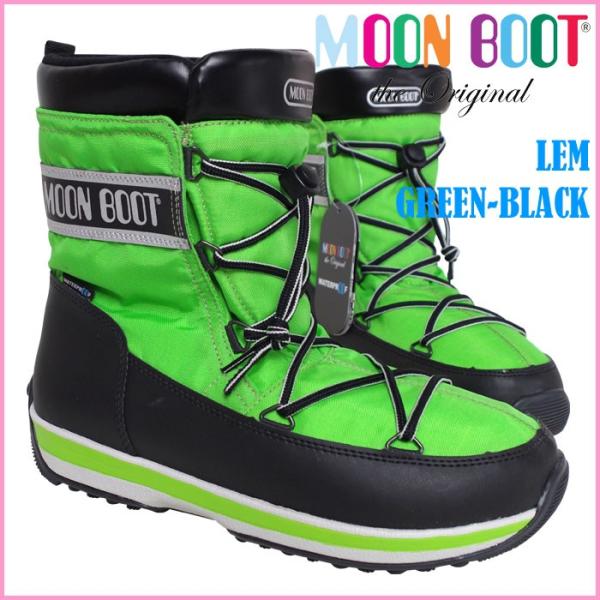 テクニカ ムーンブーツ MOON BOOT LEM GREEN-BLACK メンズ