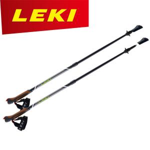 【数回使用のみ美品‼️】LEKIノルディックウォーキングポールSPIN SHORT LEKI（レキ） 【正規品】LEKI スピンショート 1300438 ブラック(190