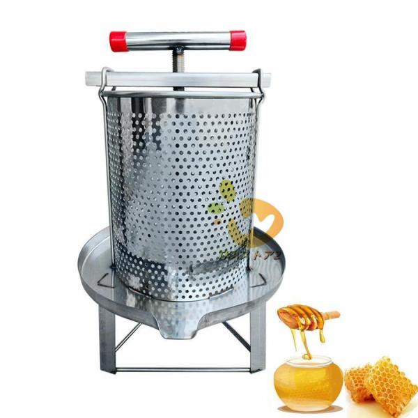 蜂蜜分離器 ステンレス鋼蜂蜜濾過器 蜜を絞り器 蜂蜜圧搾機 ジューサー はちみつ 遠心分離機 家庭用...