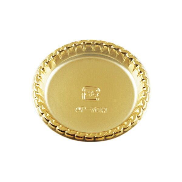 【LINE登録で10%OFFクーポン】ケーキトレー 丸型 (ゴールド) 100枚入 ケーキ台紙 , ...