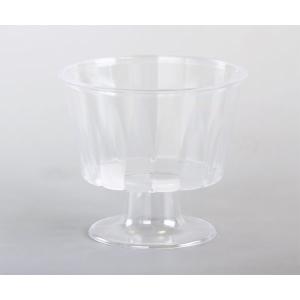 天満紙器（TEMMA SHIKI） デザートカップ S(無地) 20枚入 脚付き