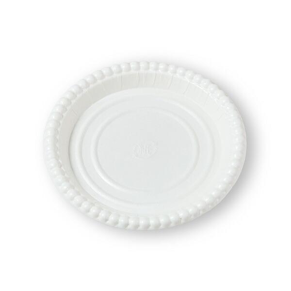 ペーパーケーキトレー 丸型 60(白) 2000枚入 【直送】 ケーキ台紙 ケーキトレー 使い捨て ...